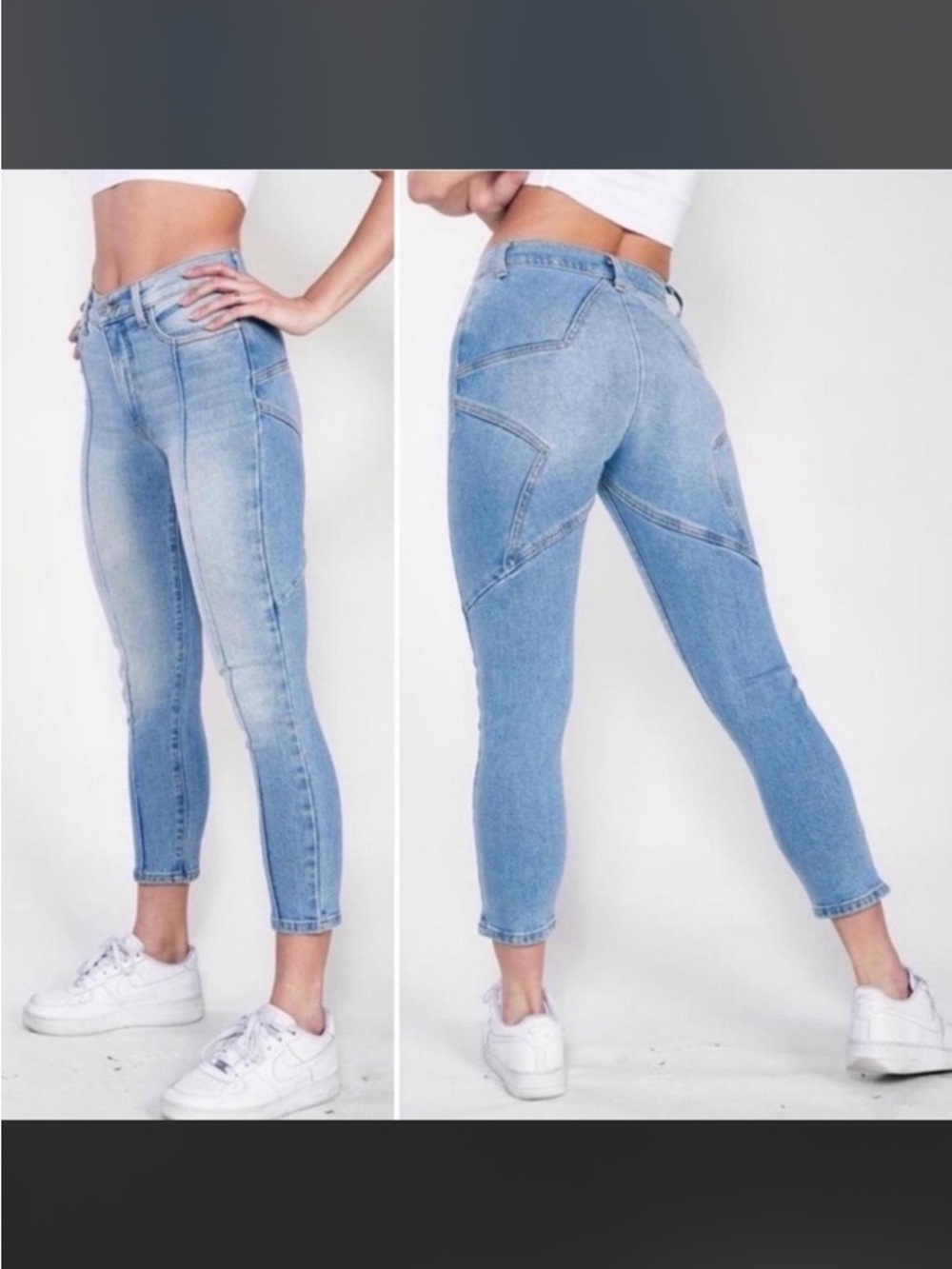 Revice Denim Venus Crop Stargazer Jeans size 27 - Picture 3 of 9